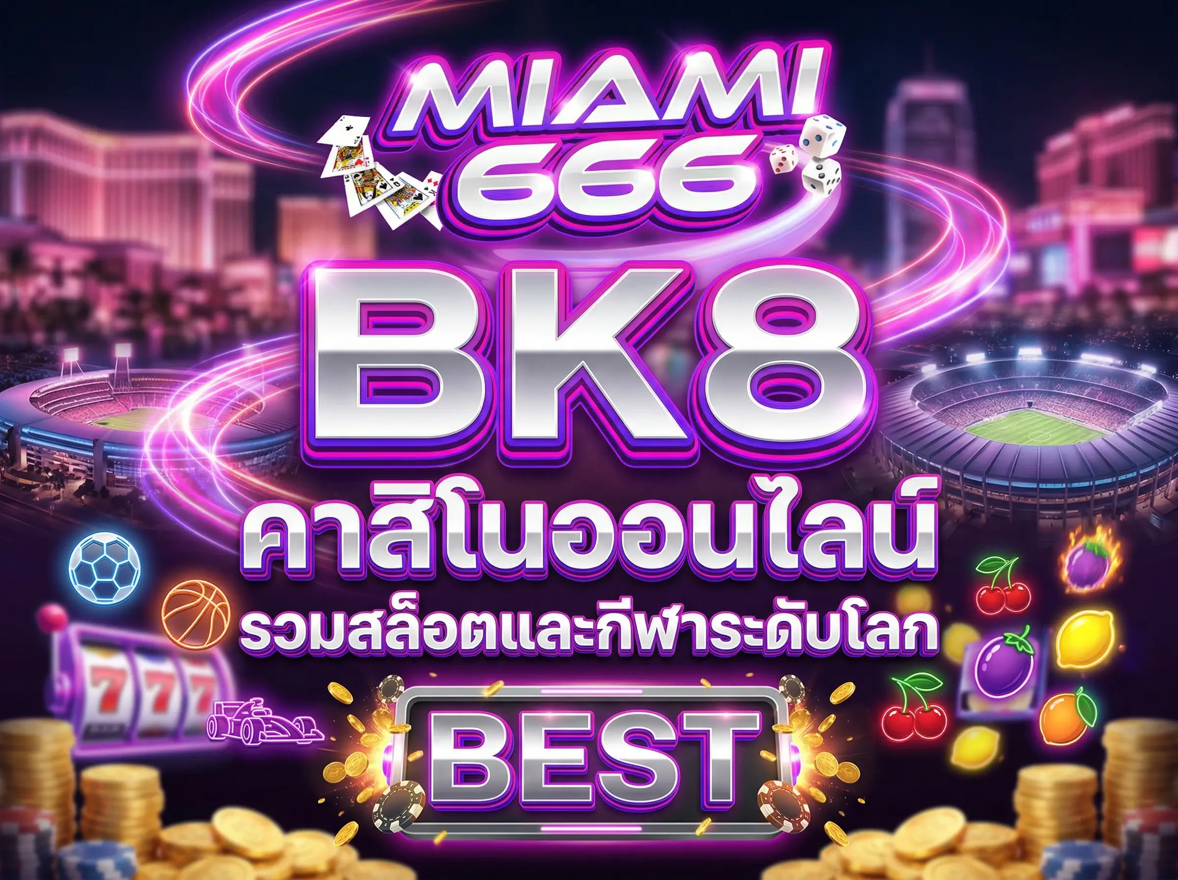 BK8 คาสิโนออนไลน์ รวมสล็อตและกีฬาระดับโลก BEST